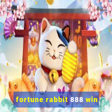 fortune rabbit 888 win